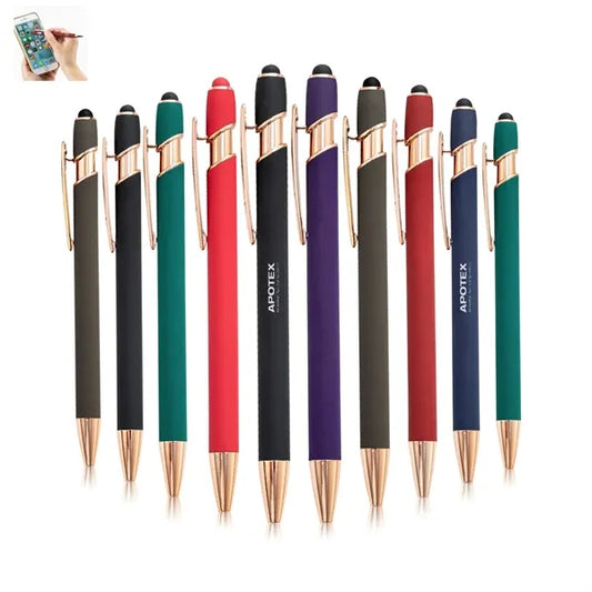 2 In 1 Double Ring Click Action Gel Ballpoint