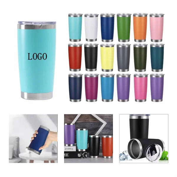 Color Spray Travel Thermos Cup