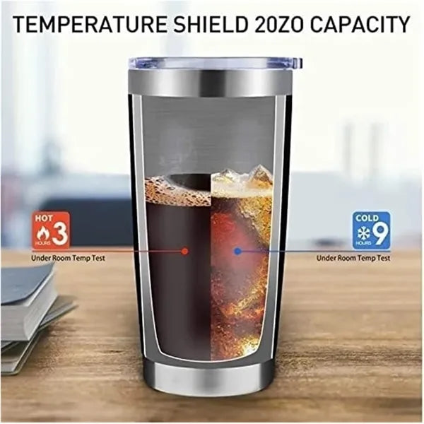Color Spray Travel Thermos Cup
