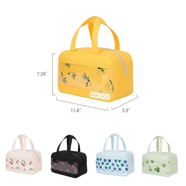 Large Capacity Insulated Lunch Bag