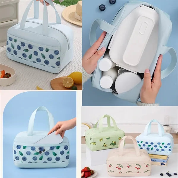 Large Capacity Insulated Lunch Bag