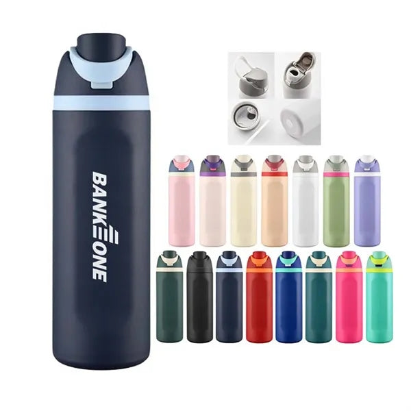 24 oz FreeSip Insulated Stainless Steel Water Bottle