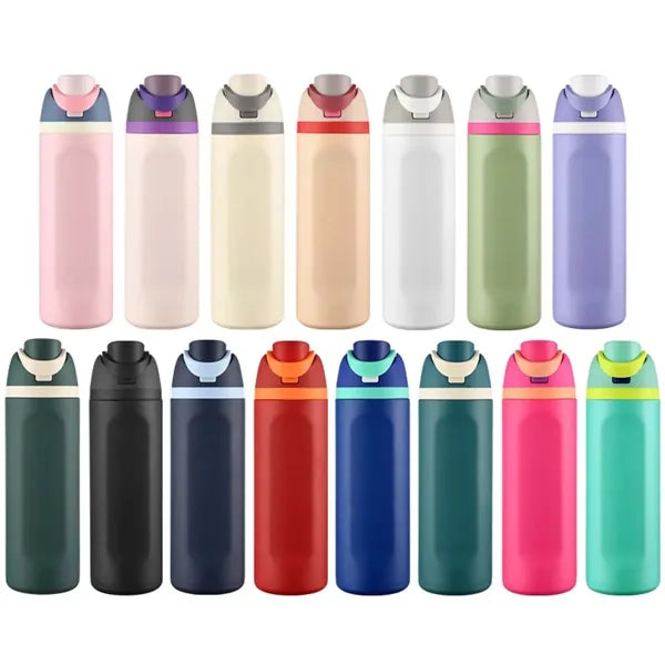 24 oz FreeSip Insulated Stainless Steel Water Bottle