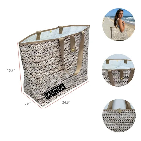 Eco-Friendly Woven Tote Bag