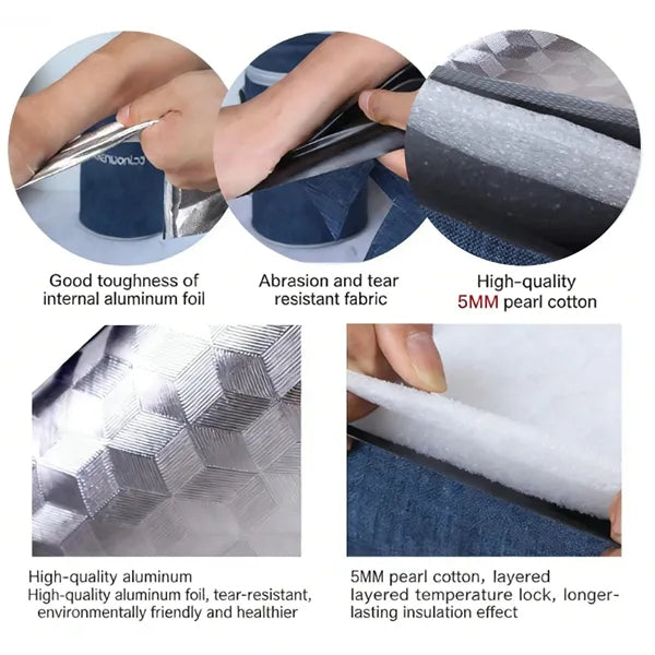Premium Insulated Cooler Lunch Bag