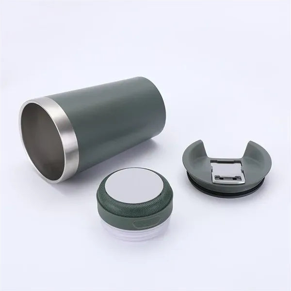 16oz Stainless Steel Tumbler with Music Speaker