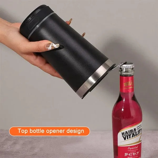 16oz Stainless Steel Tumbler with Music Speaker