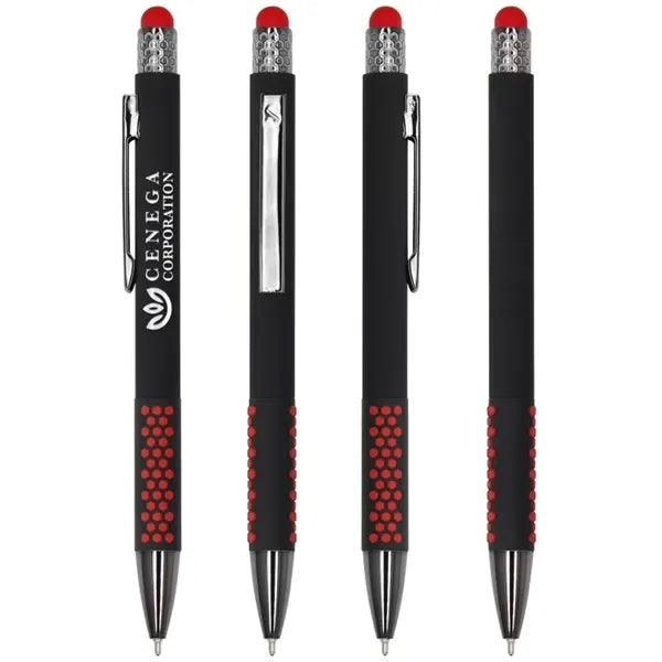Honeycomb Stylus Gel Pen