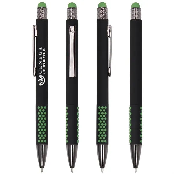 Honeycomb Stylus Gel Pen