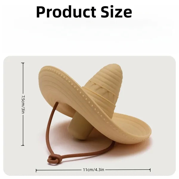 Silicone Sombrero Wine Stopper