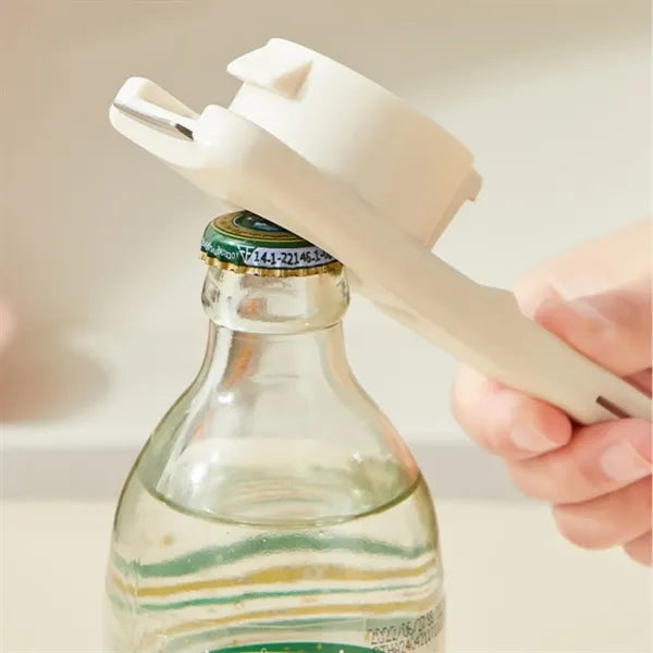 Multi-Functional Magnetic Plastic Bottle Opener Set