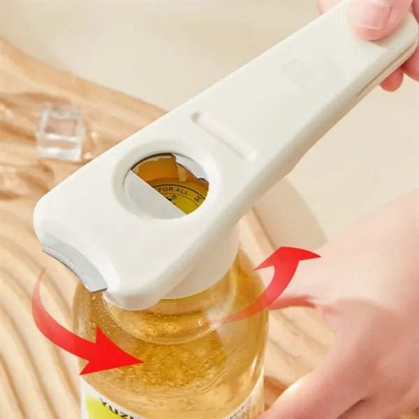 Multi-Functional Magnetic Plastic Bottle Opener Set