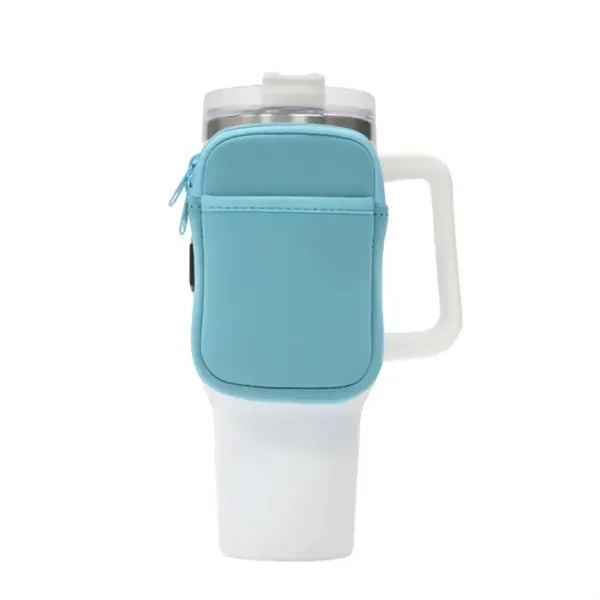 Water Bottle Zipper Pouch for 40 Oz. Tumbler