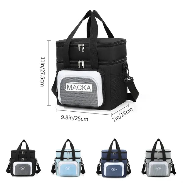 Large Capacity Insulated Cooler Bag