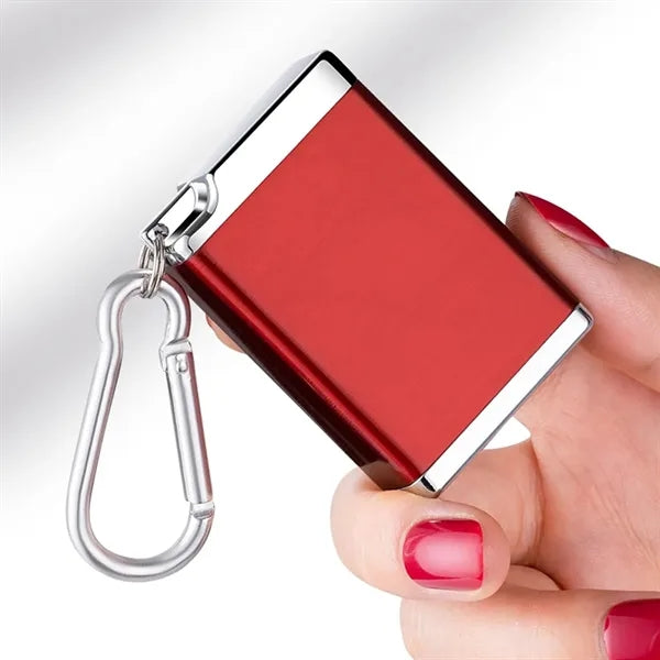 Metal Portable Ashtray with Keychain