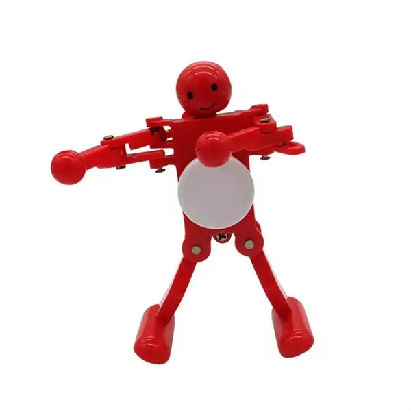 Clockwork Dancing Walking Plastic Robot Toy