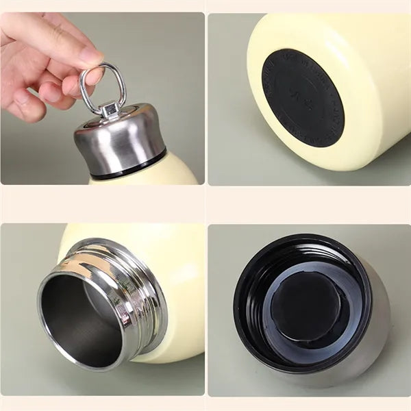 10oz Stainless Steel Pocket Water Bottle With Loop