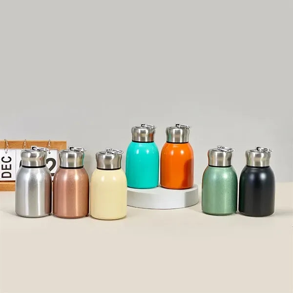 10oz Stainless Steel Pocket Water Bottle With Loop