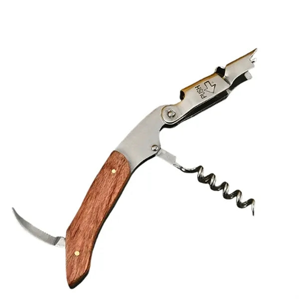 Waiter's Friend Corkscrew 3-in-1 Portable Wine Opener