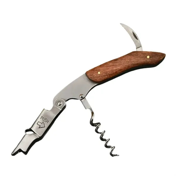 Waiter's Friend Corkscrew 3-in-1 Portable Wine Opener