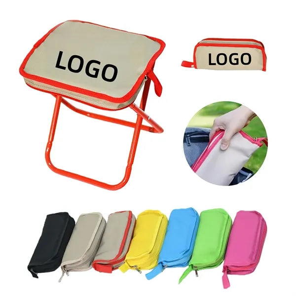 Camping Portable Folding Stool with Carry Bag for Fishing