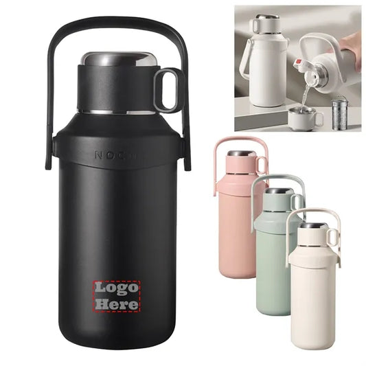 40oz Stainless Steel Insulated Jug with Tea Infuser & Handle