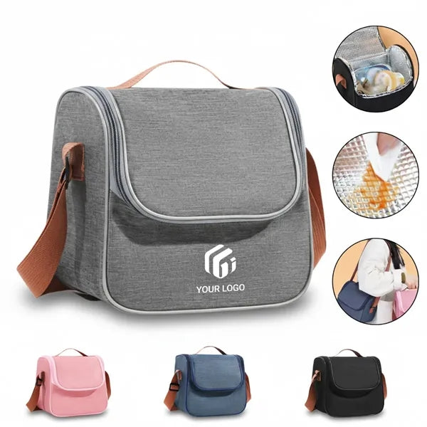 Portable office picnic travel cooler insulated lunch bag