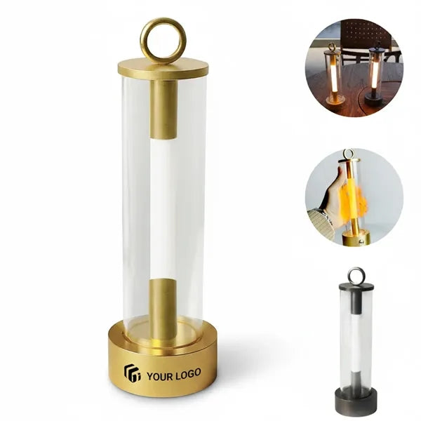 Portable rechargeable outdoor ambient night light desk lamp
