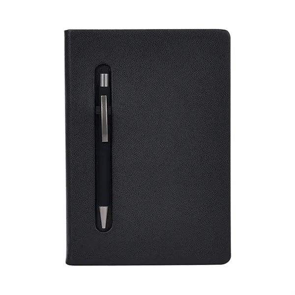 Hardcover PU Notepad w/Touchscreen Pen