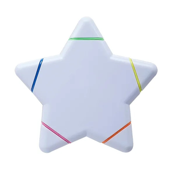 5 Color Star Shape Highlighter