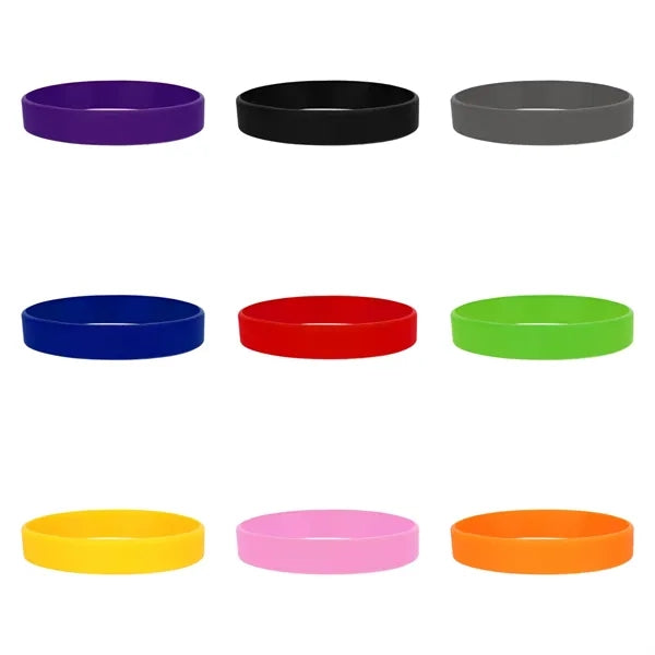 Round Silicone Wristband