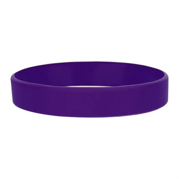 Round Silicone Wristband