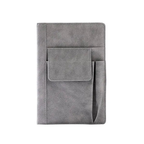 A5 Notebook w/Phone Pocket Multi-Pocket