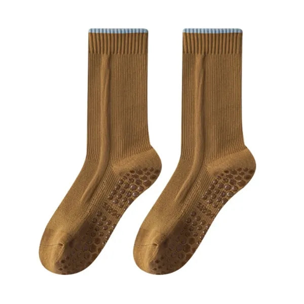 Warm Mid-Calf Terry Loop Yoga & Workout Socks