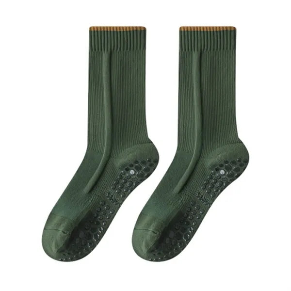 Warm Mid-Calf Terry Loop Yoga & Workout Socks