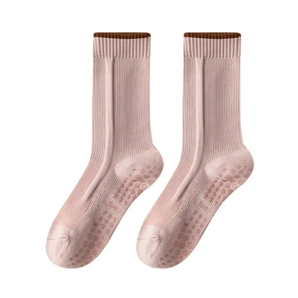 Warm Mid-Calf Terry Loop Yoga & Workout Socks