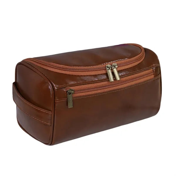 PU Water-Resistant Men's Toiletry & Dopp Kit