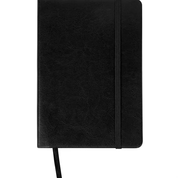 A5 PU Leather Notebook with Elastic Closure