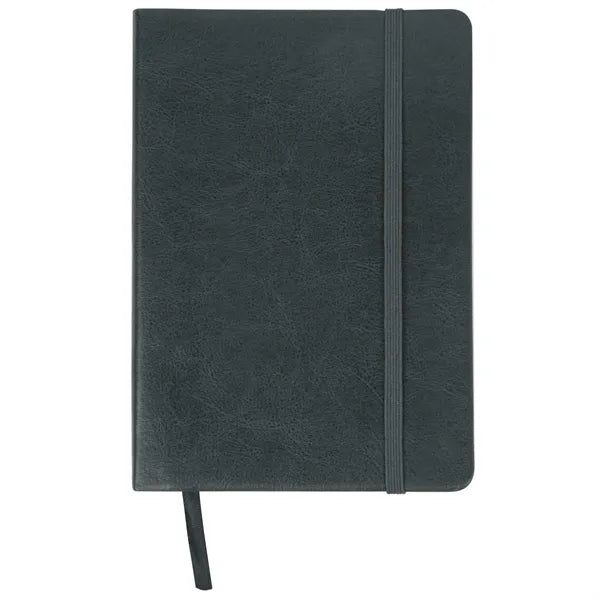 A5 PU Leather Notebook with Elastic Closure