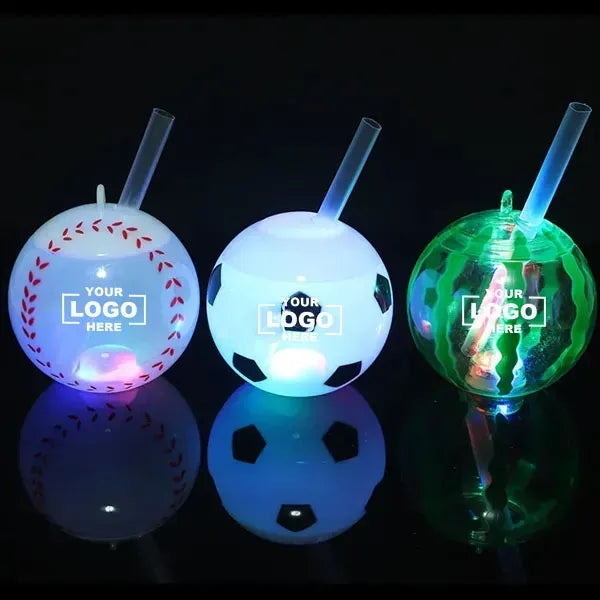 LED Illuminated Sports Theme Beverage Cup