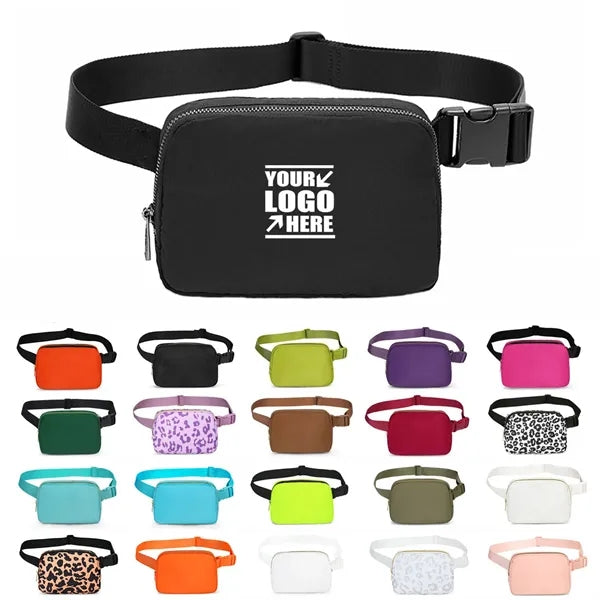 Waterproof Zipper Fanny Pack Waist Bag
