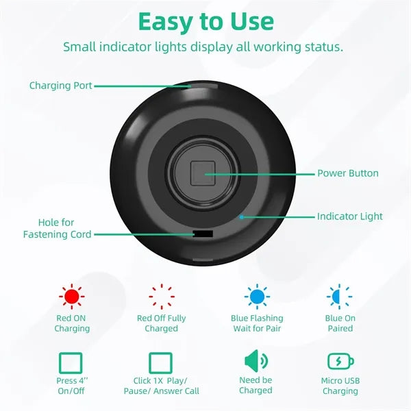 Portable Mini Bluetooth Metal Speaker