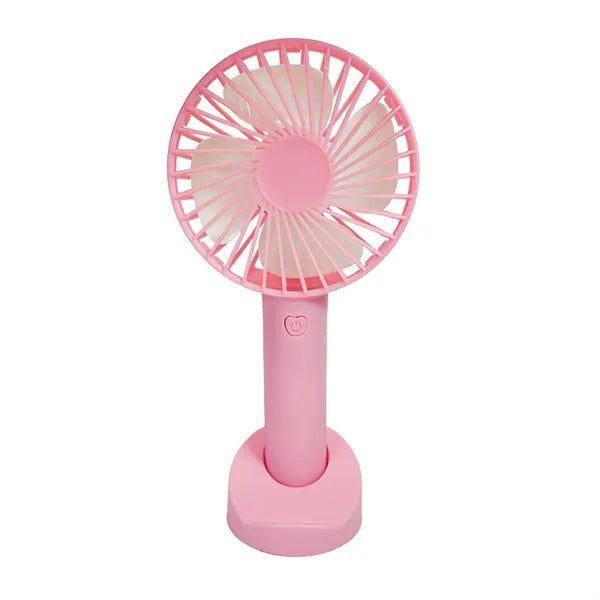 Mini Hand Held Fan with Base