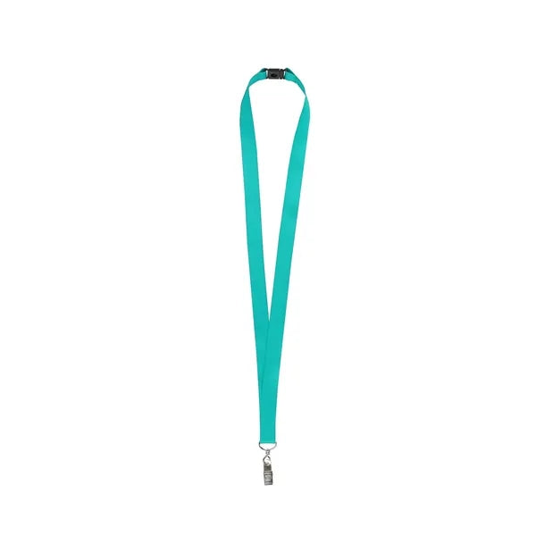 3/4" Full Color Safety Lanyard w/ Breakaway & Bulldog Clip