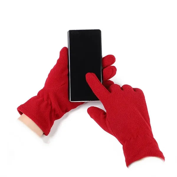 Touchscreen Fleece Gloves for Men and Women Outdoor Sports