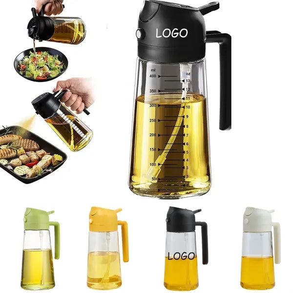 15.9Oz Oil Dispenser with Dual Pouring Options