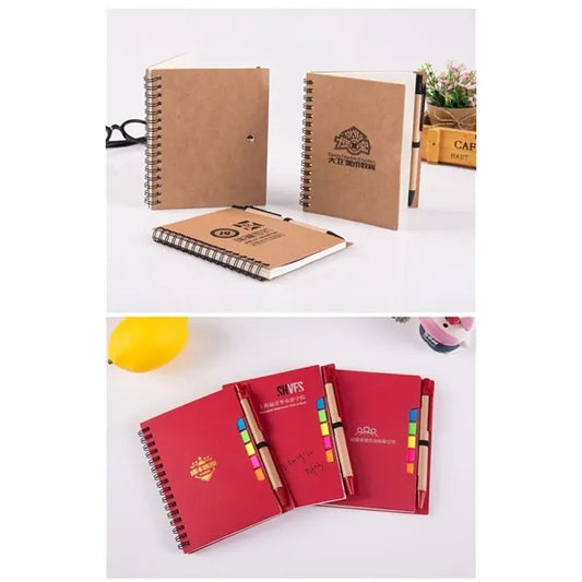 Notebook w/ Sticky Note & Pen