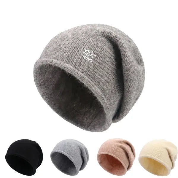 Slouchy Knit Beanie Hat for Women