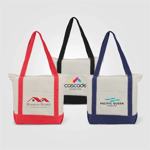 Zephyr-12oz Cotton Canvas Tote Bag