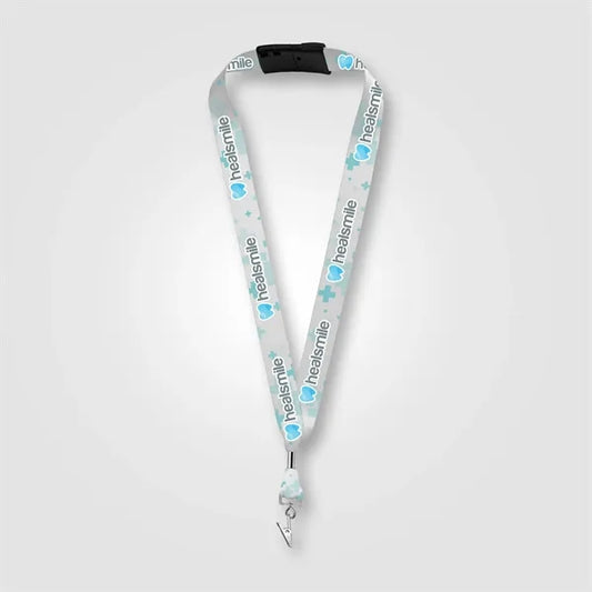 Zevi RPET Bulldog Clip Lanyard